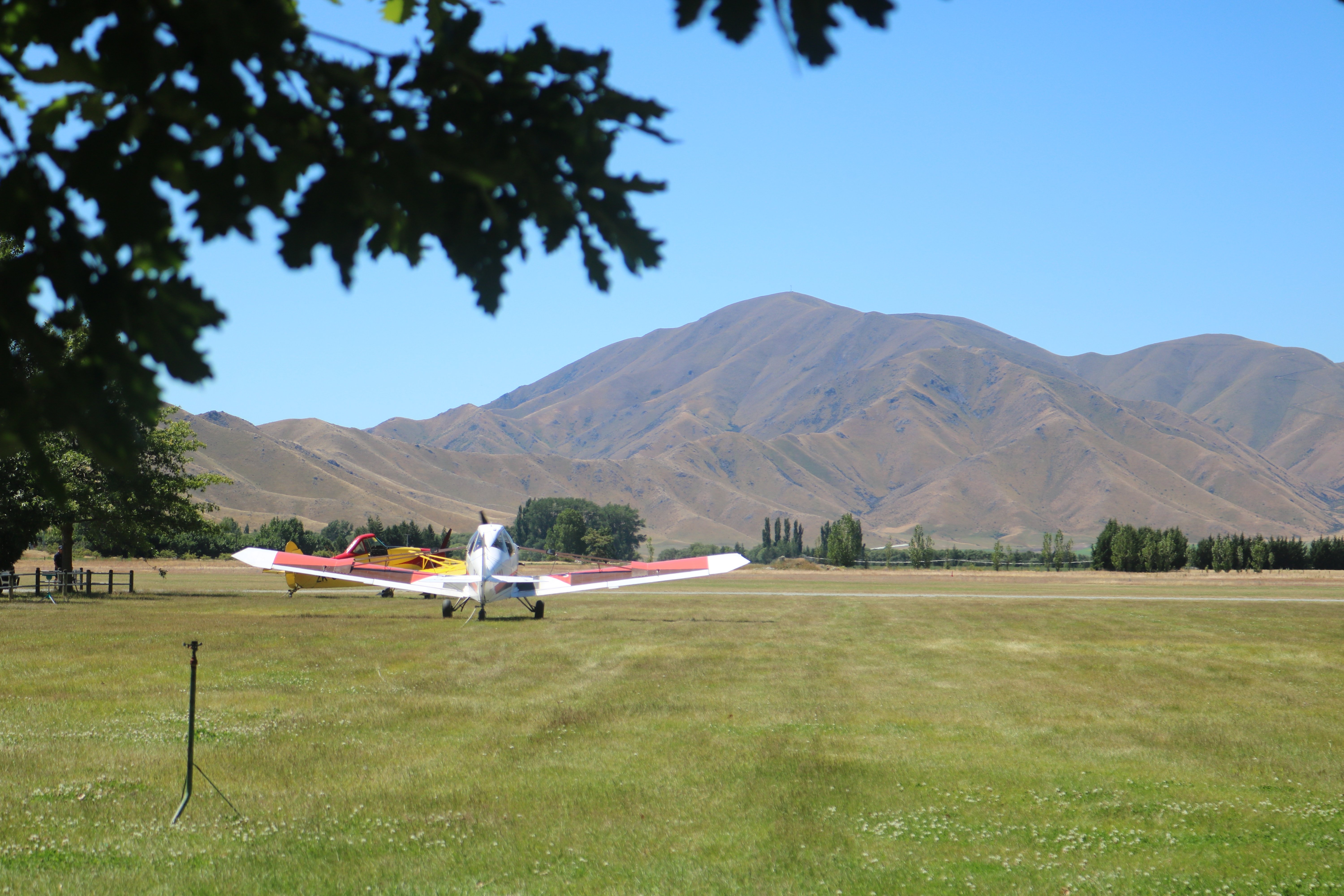 A view from The Glider Cafe.