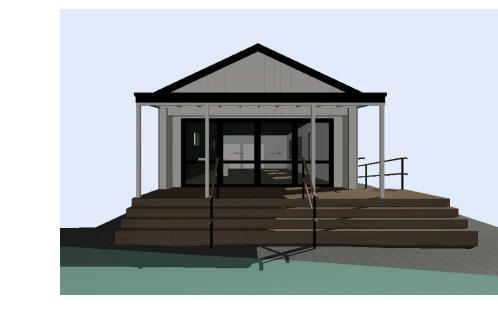 A concept design of the 'Rhondda Moffitt Pavilion'. Image: Supplied