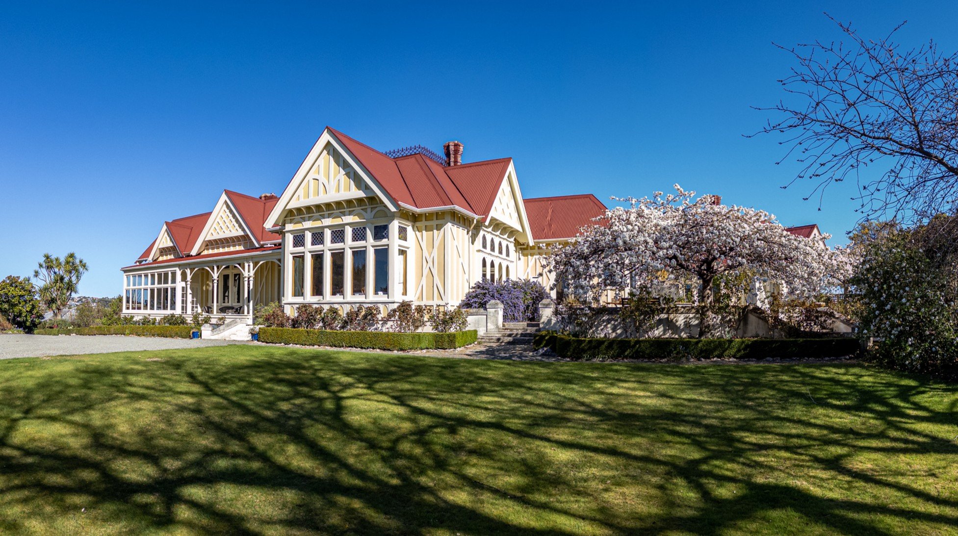 Luxury lodge Pen-y-bryn has been put on the market by co-owners James Glucksman and James Boussy....