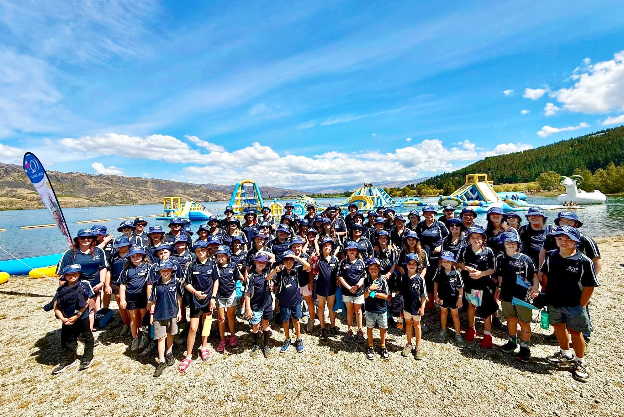 Camp Quality children are all set to explore Kiwi Water Park just outside Cromwell this week....