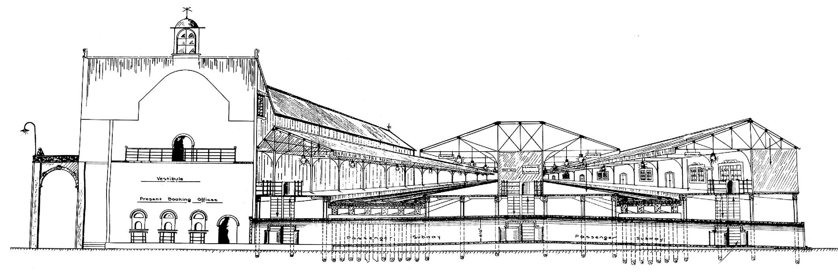 A 1920 scheme aimed to reduce congestion at central Dunedin railway crossings by carrying the...