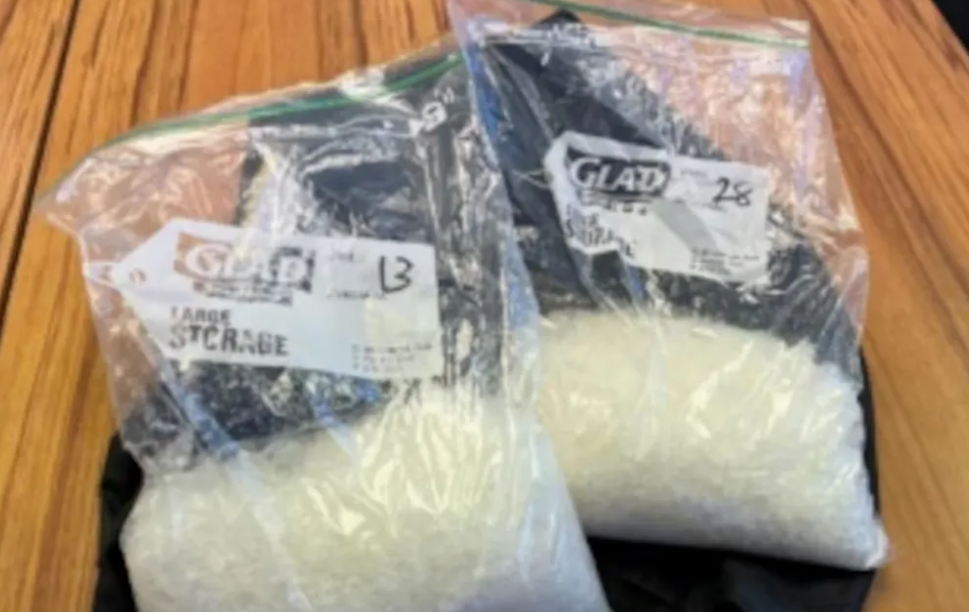 Drugs seized at Christchurch Airport in July 2023. Photo: NZME/SUPPLED