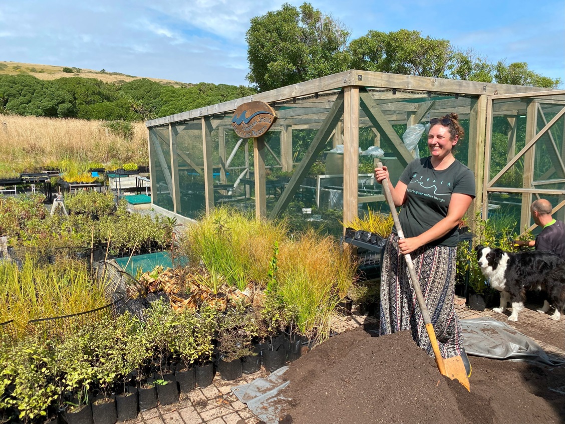 The efforts of Tomahawk-Smaills Beachcare Trust nursery manager Dr Nicole Bezeme and volunteers,...