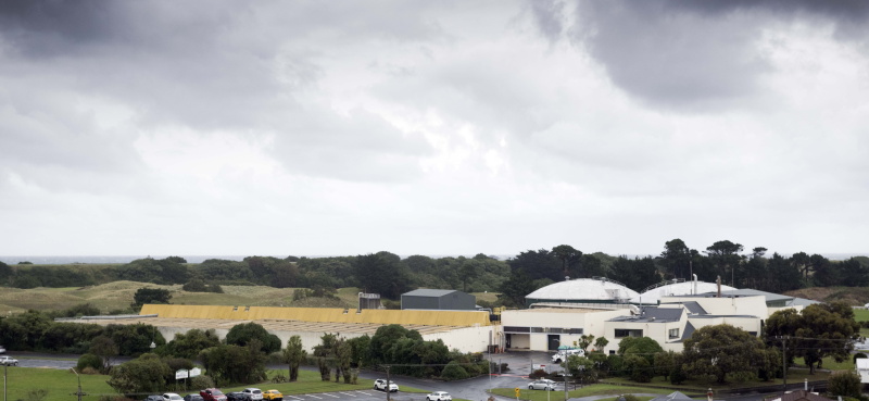 The Tahuna Wastewater Treatment Plant. Photo: Gerard O'Brien