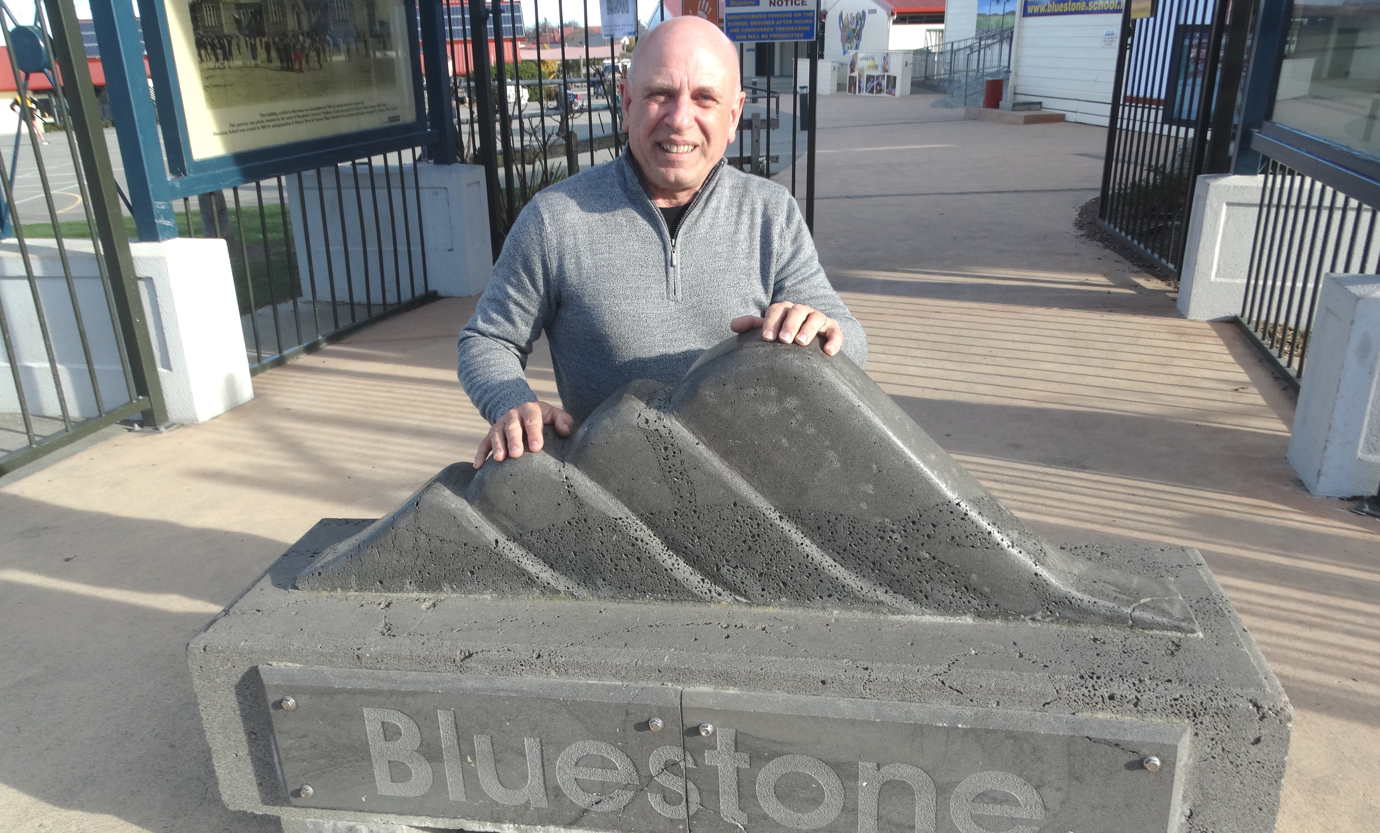 Bluestone School’s first principal Ian Poulter has been made a Member of the New Zealand Order of...