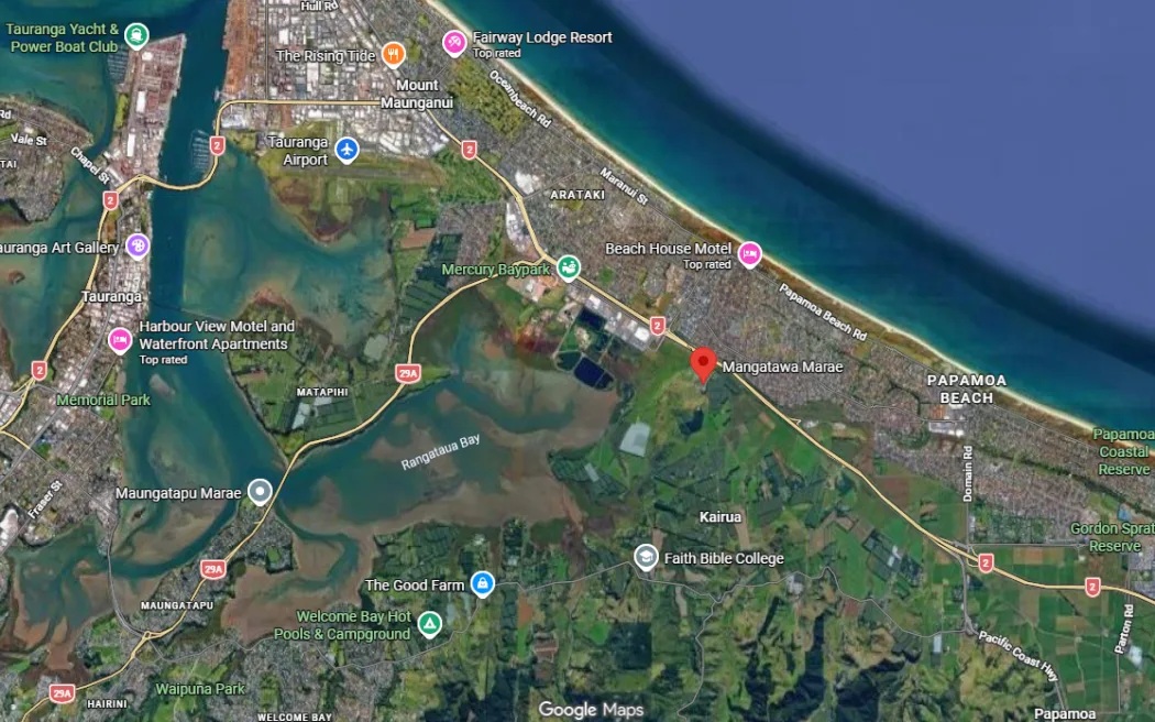 Residents near the southern end of Truman Lane, which includes the Mangatawa Marae and Papakāinga...
