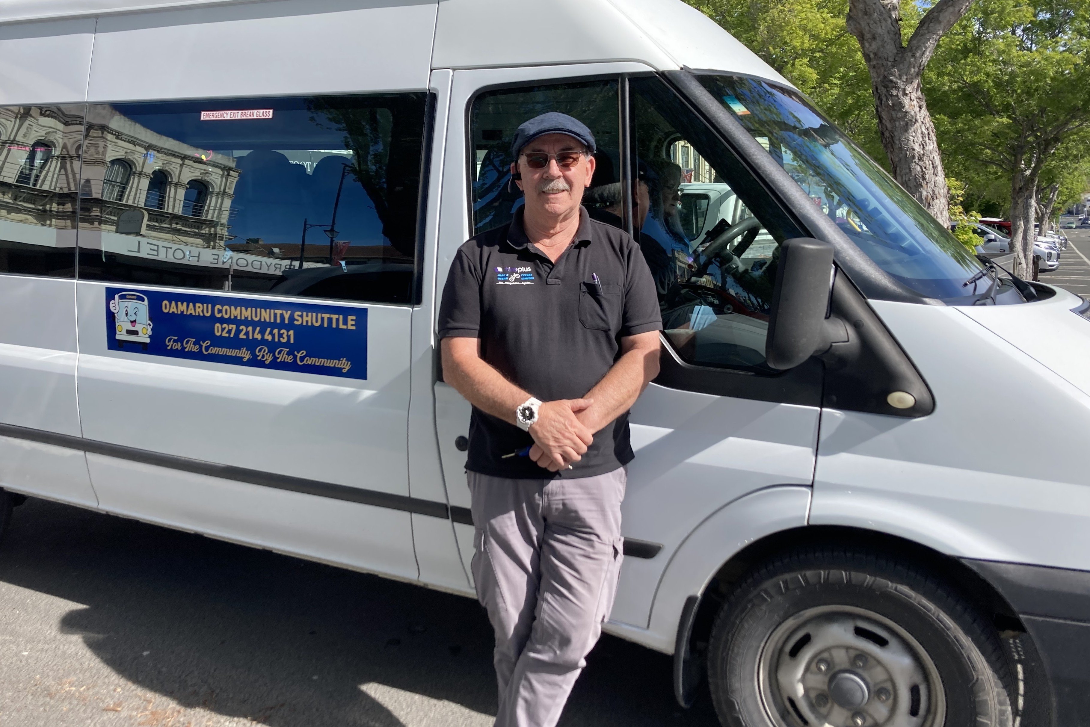 Oamaru-Palmerston community shuttle steering committee chairman Trevor Goodin. PHOTO: SUPPLIED
