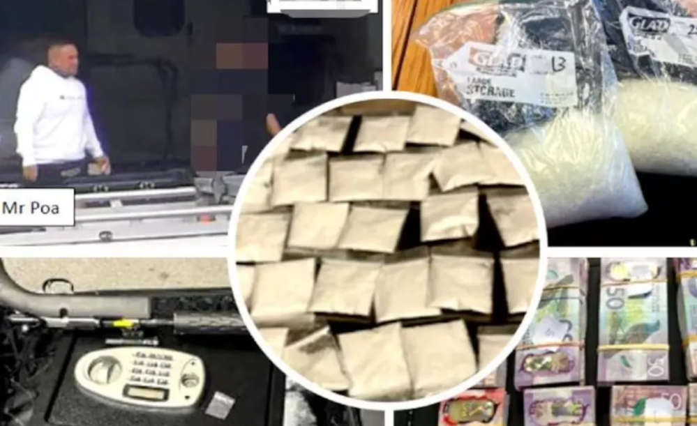 Tribesmen national vice-president Ricky Poa (pictured left) sat atop a multimillion-dollar drug...