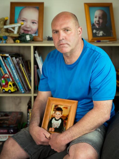 Geoffrey Booth gave evidence at the 2022 inquest into the death of his son, Liam Booth. Photo:...