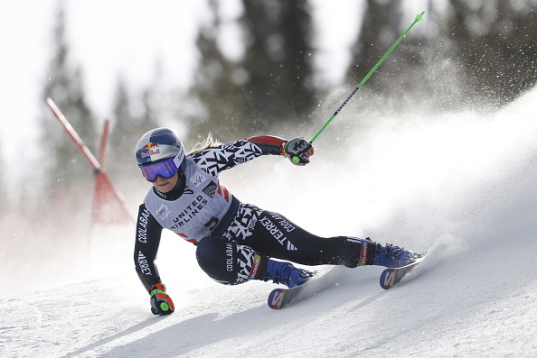 Alice Robinson competes at Copper Mountain in November last year. Photo: Getty Images