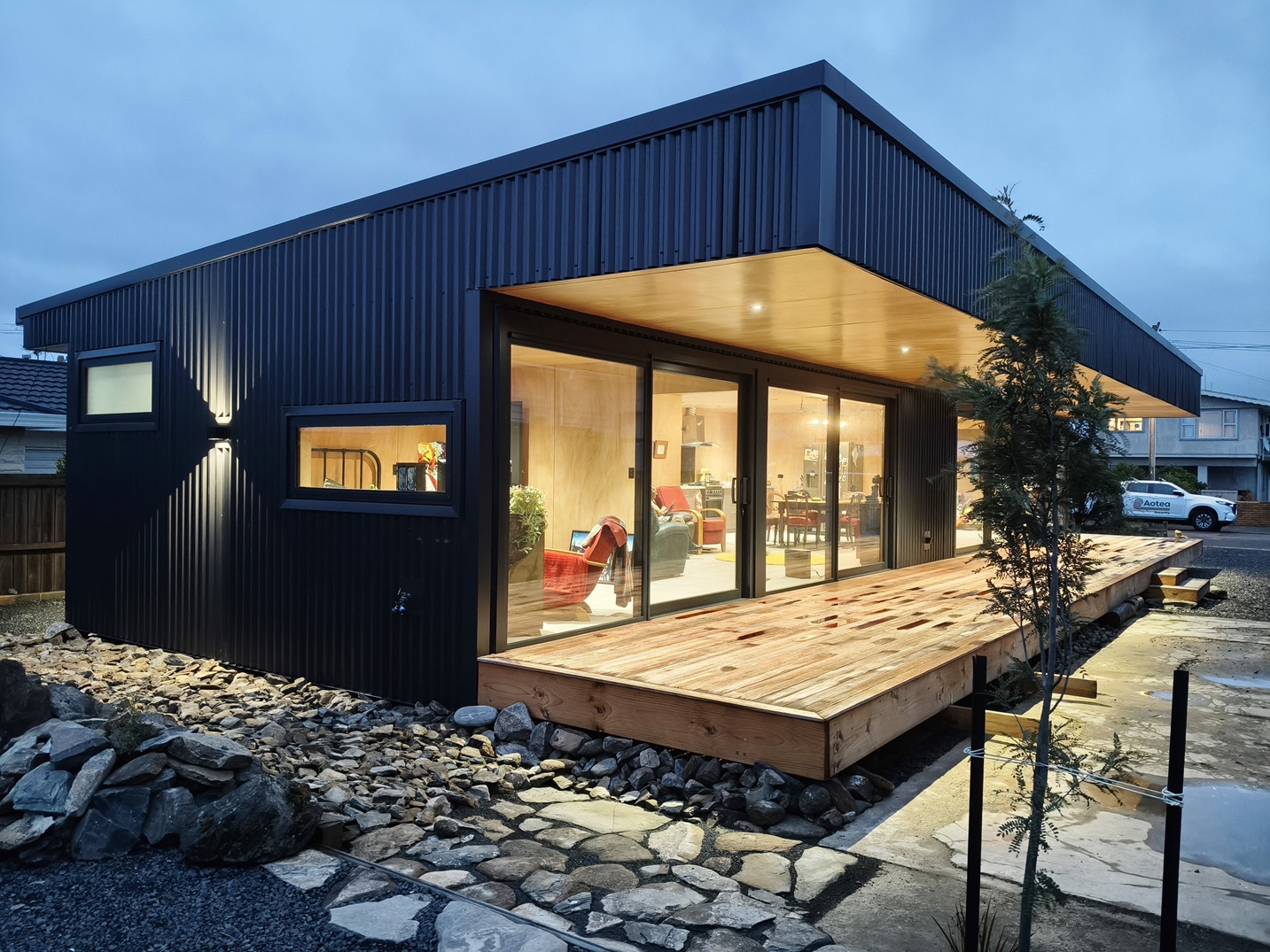 The Turners’ cold villa has been replaced with a warm, comfortable home that can be easily moved...