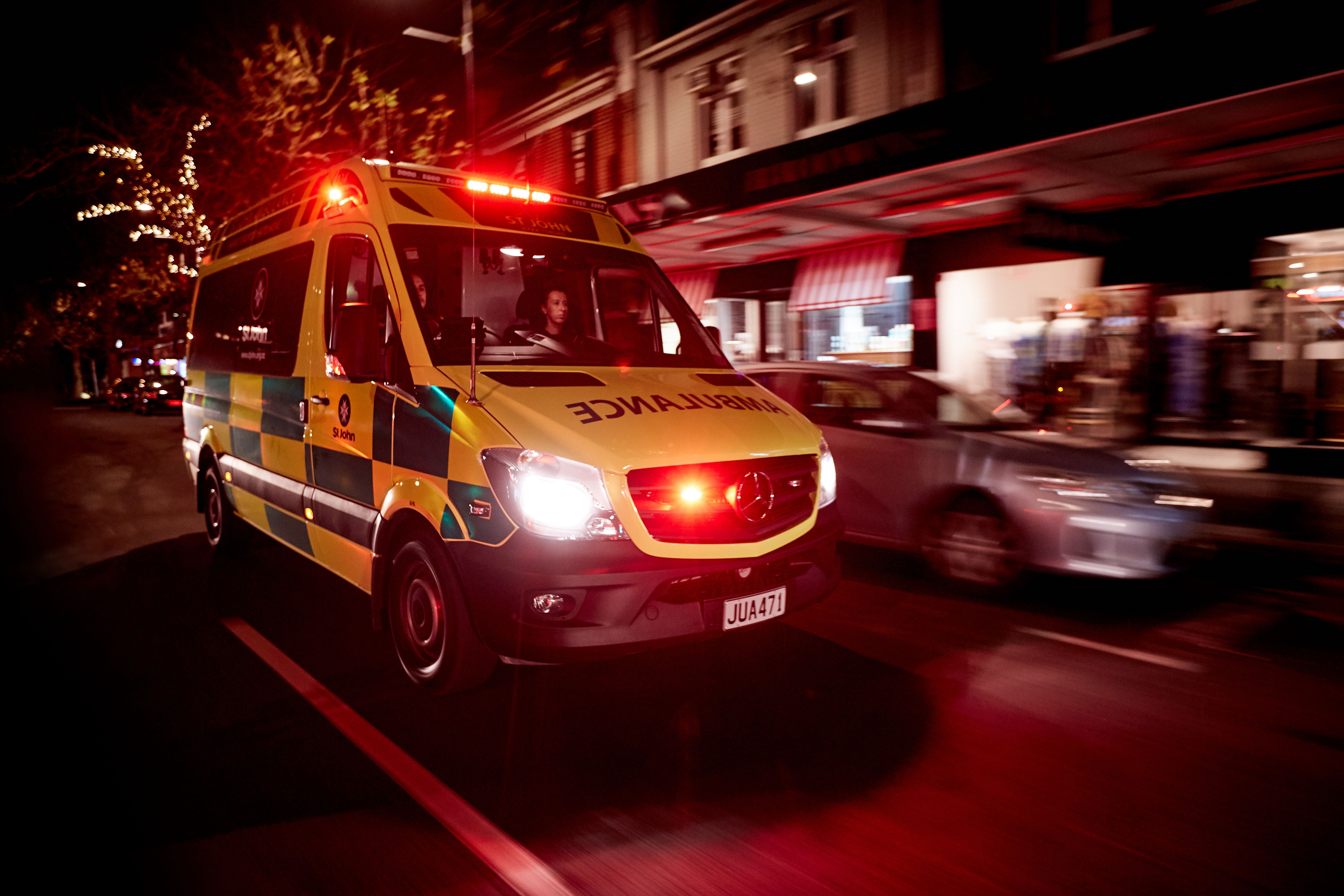 Hate Hone St John St John sent one first response unit and one rapid response vehicle. Photo: ODT...