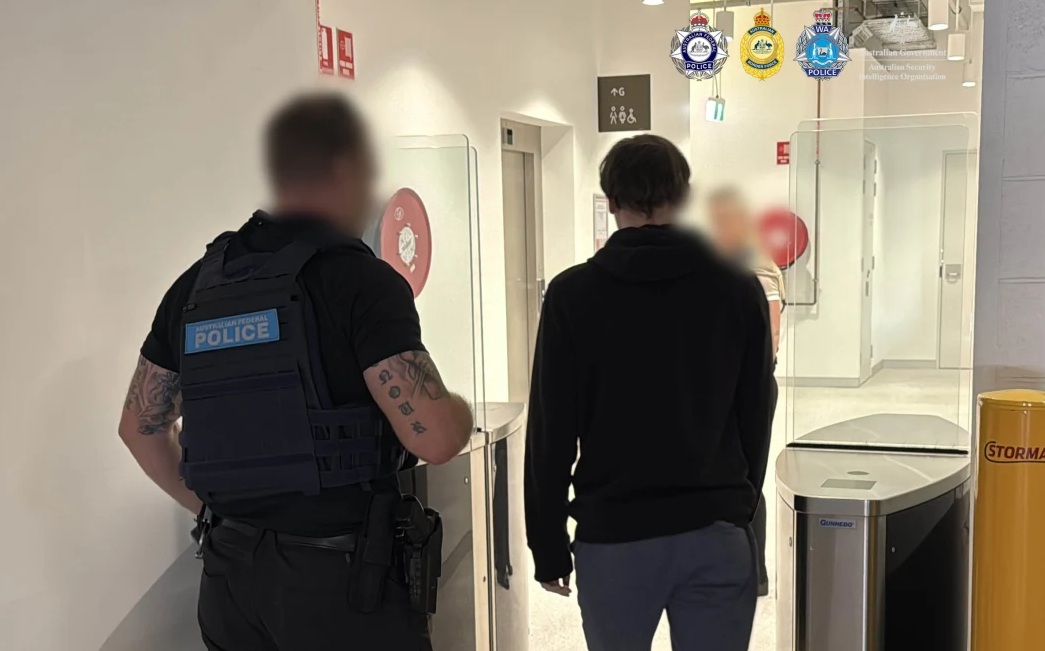 Australian police have charged a New Zealand man over alleged violent extremist material. Photo:...