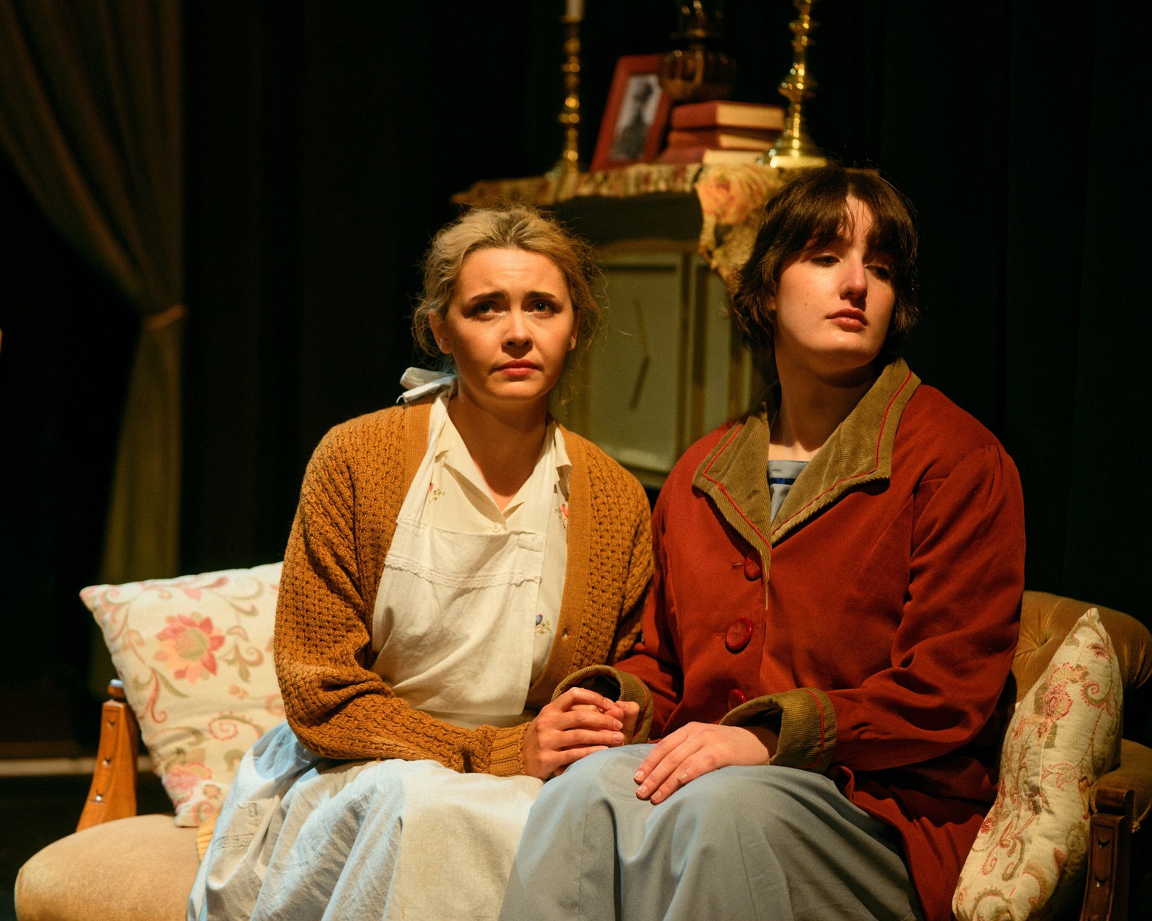 Caitlin Gordon as Jill Banford and Maegan Stedman-Ashford as Nellie.