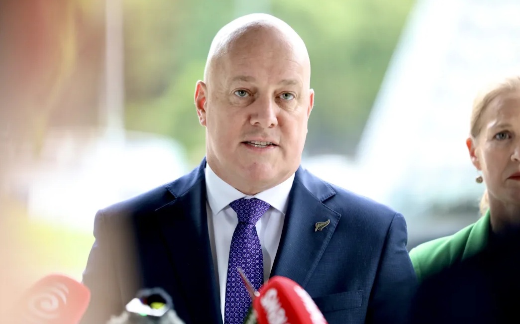 Prime Minister Christopher Luxon. Photo: RNZ 