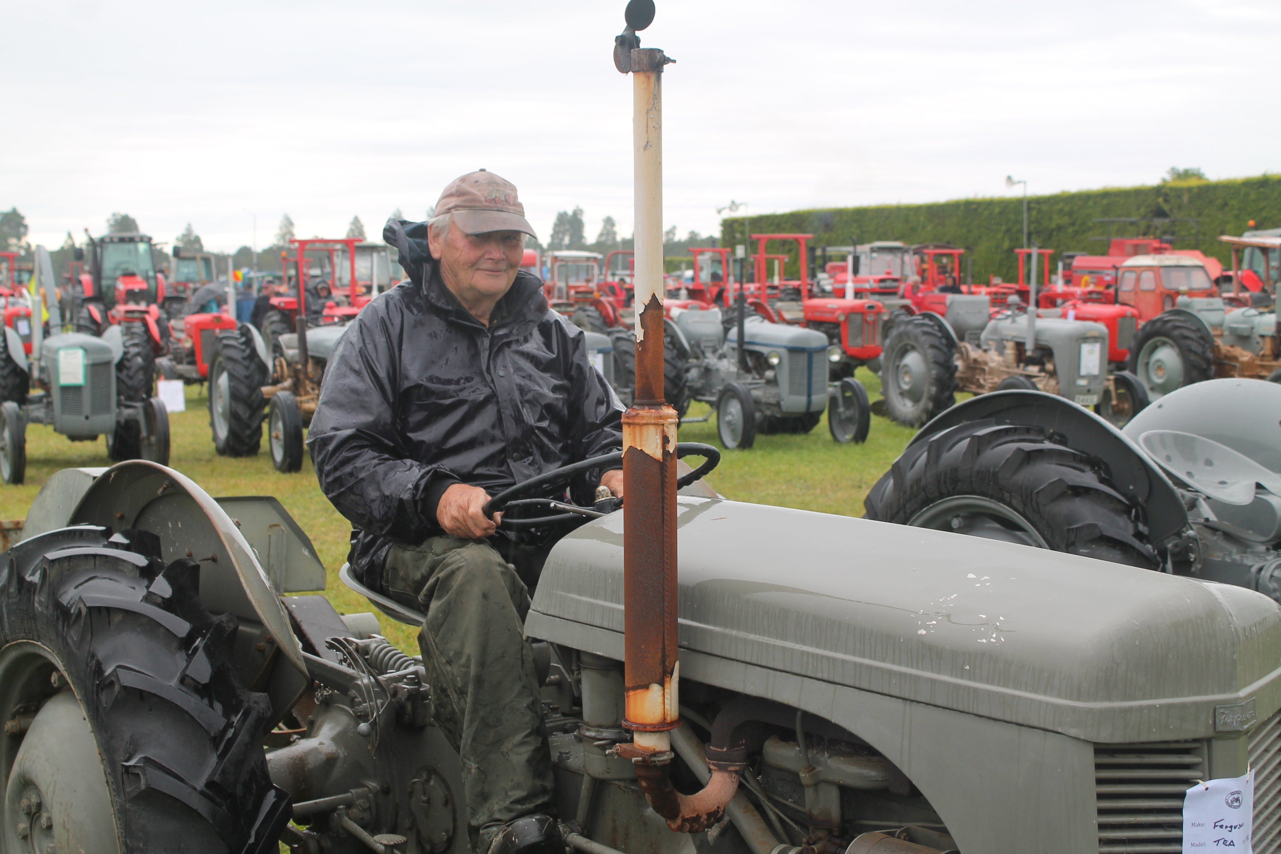 The Crank Up was a celebration of vintage machinery, with Stuart Ledington showing off his 1952...