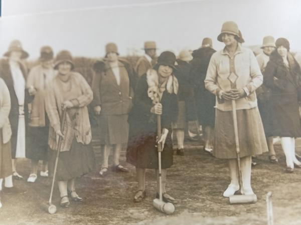Ladies playing croquet at Elmwood. Photo: Supplied