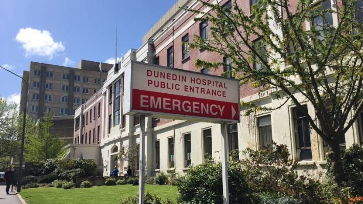 Dunedin Hospital emergency department is a location of interest in the measles outbreak. Photo:...