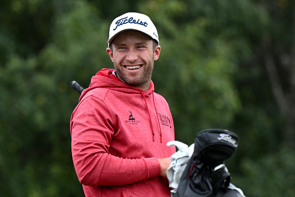 Queenstown golfer Ben Campbell hopes to still be smiling at Millbrook on Sunday. Photo: Getty Images