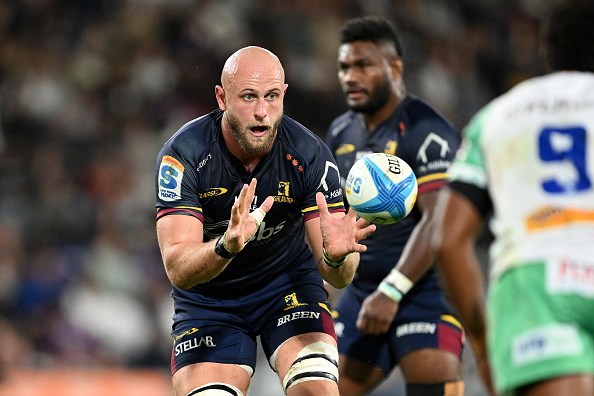 Hugh Renton is back for another season as Highlanders co-captain. Photo: Getty Images