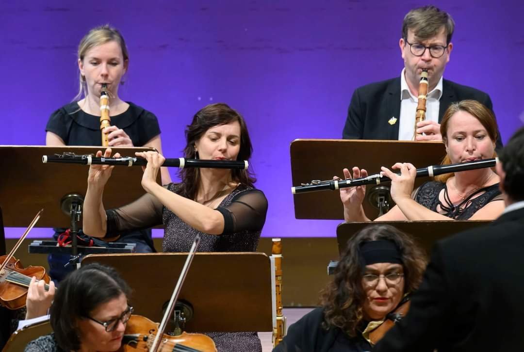 Brana also enjoys  playing  in an orchestra.