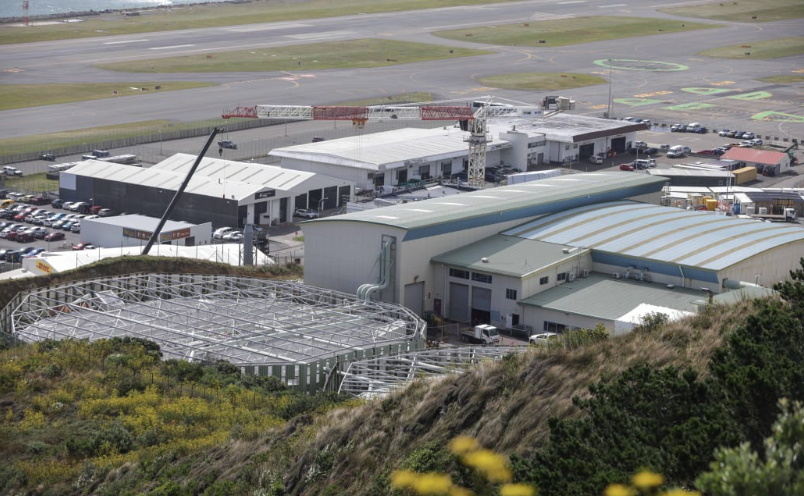 The Moa Point Treatment Plant. Photo: RNZ / Samuel Rillstone