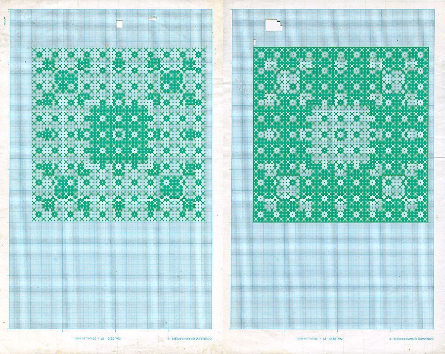 Untitled (Green Double), by Martin Thompson.

