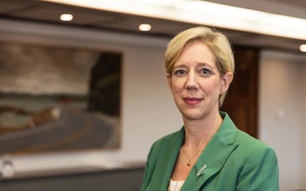 Reserve Bank Governor Anna Breman. Photo: RNZ 