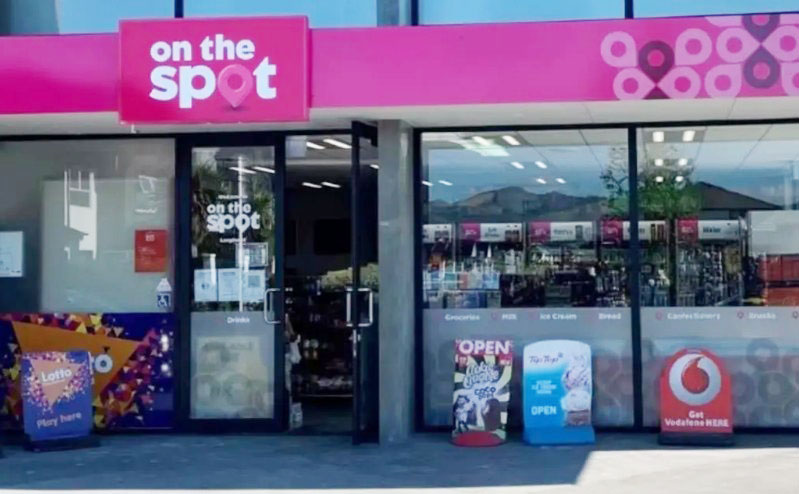 The On the Spot store on Hamill Rd in Halswell, where the aggravated robbery took place. Photo:...
