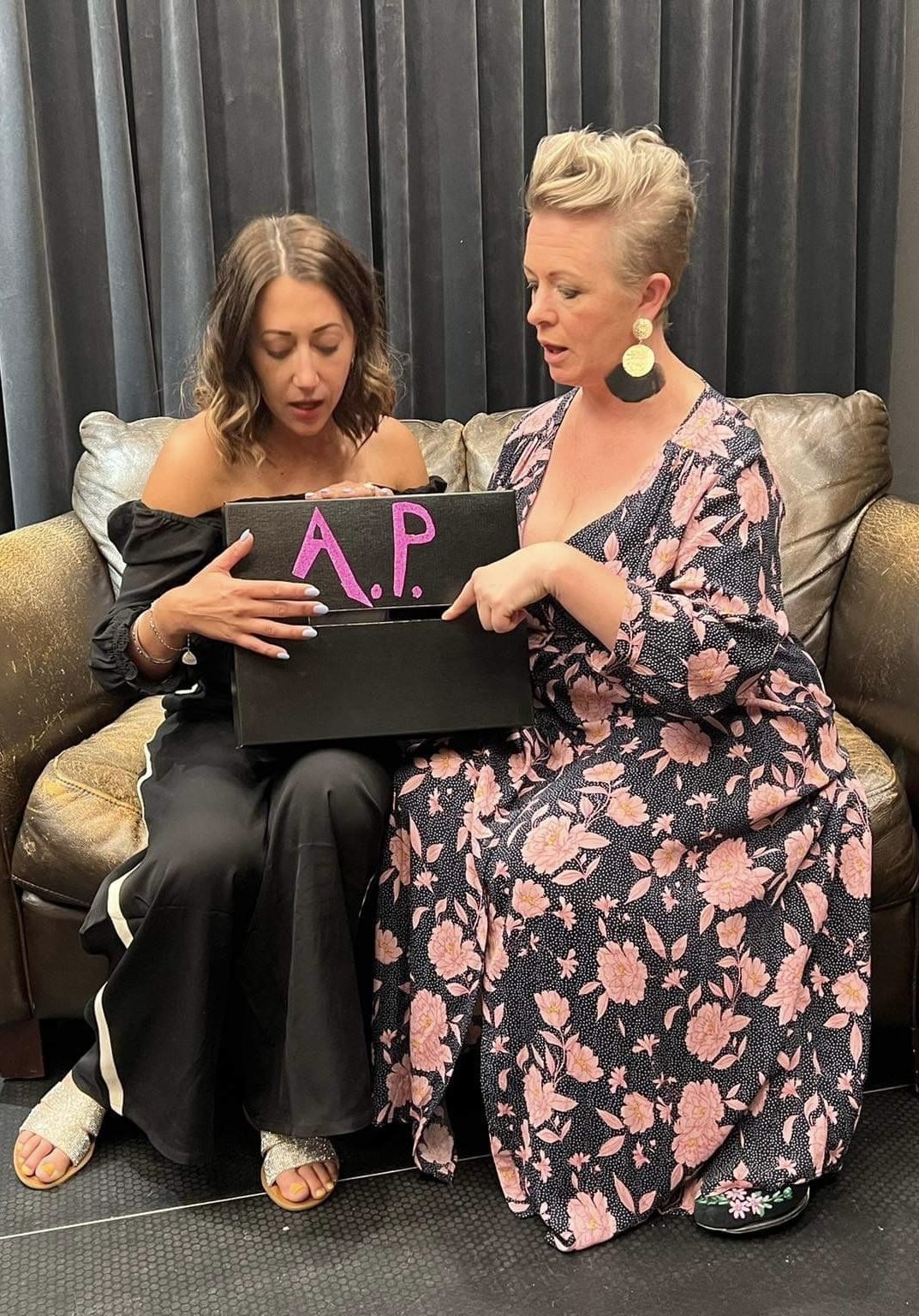 "Agony Aunts" Kelly Hocking (left) and Harriet Moir will present a special Valentine’s Day...