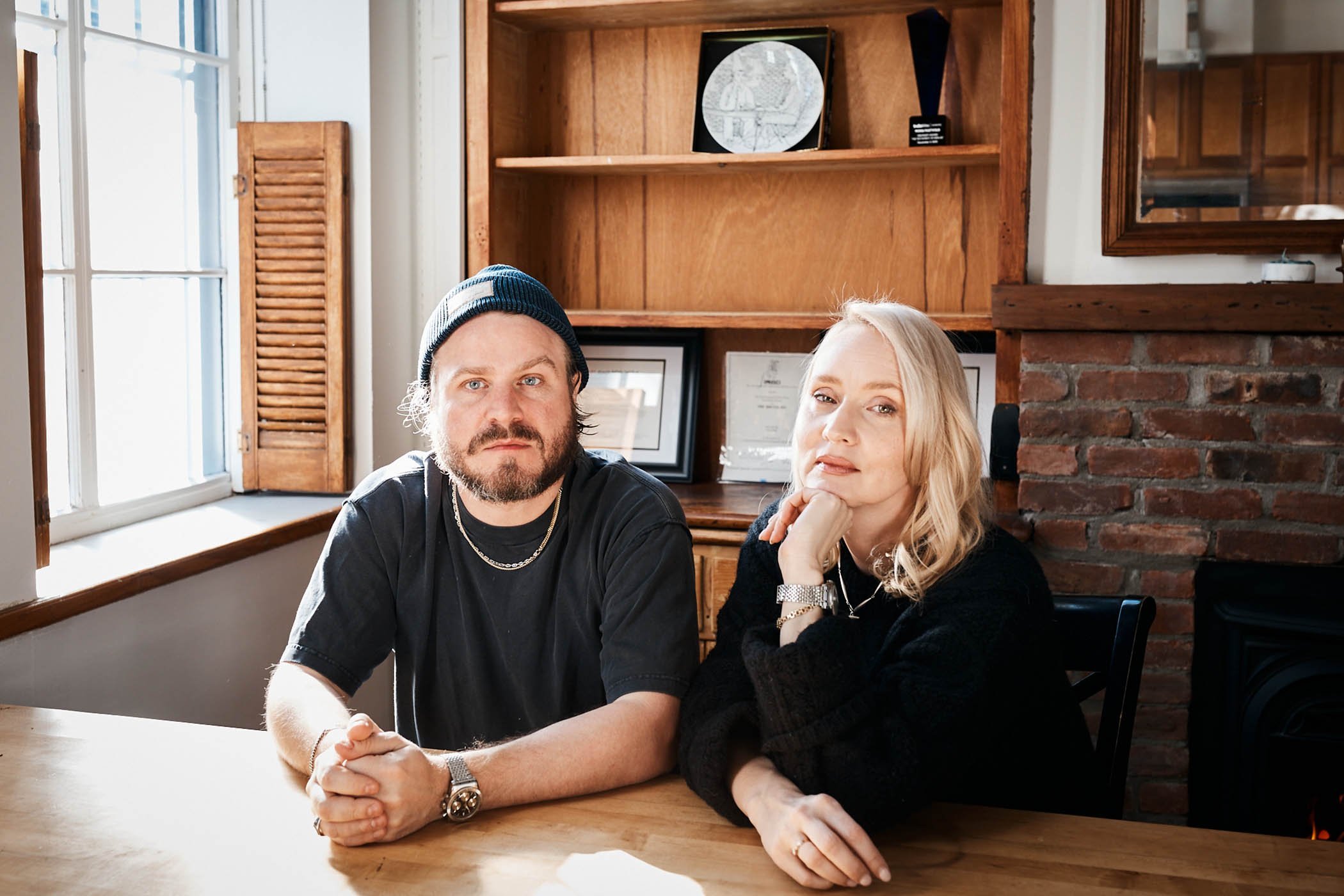 Film-makers Brady Corbet and Mona Fastvold. Photo: The Observer