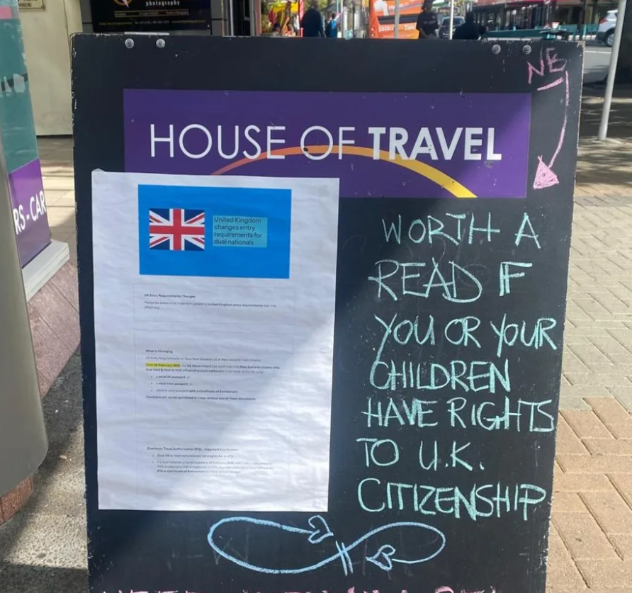 Travel agents are warning people about next week's border changes in the UK. Photo: RNZ