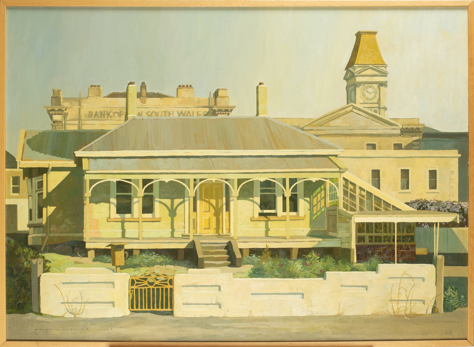 House in Humber Street, Oamaru, 1983, by Colin Wheeler.