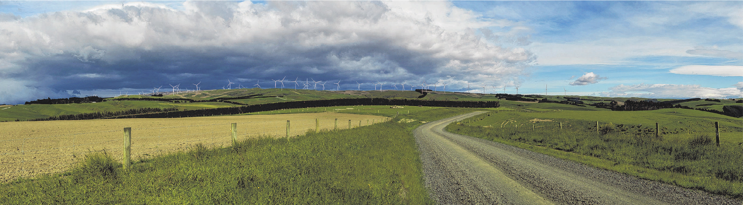 An artist’s impression of what the turbines will look like for stage two of the Mahinerangi wind...