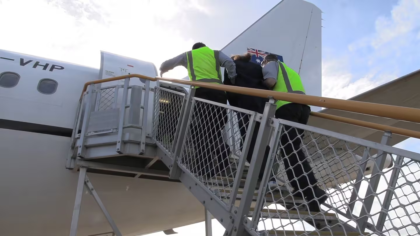 The man, who grew up in Hastings but has lived in Australia since he was 15, is being sent back...