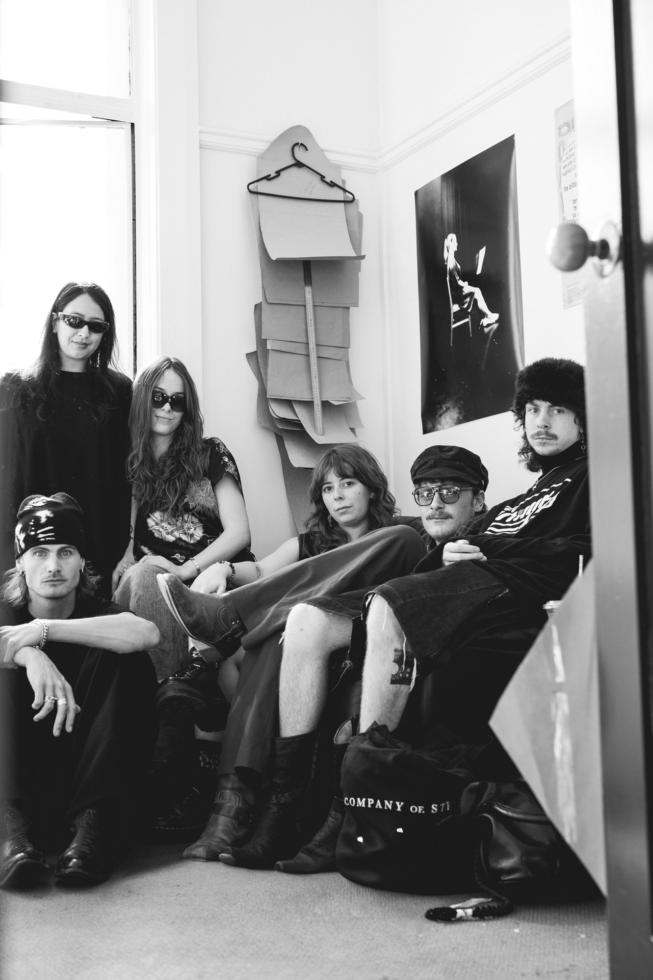 Otago Polytechnic fashion graduates photographed at a shared studio in central Dunedin. Photo:...