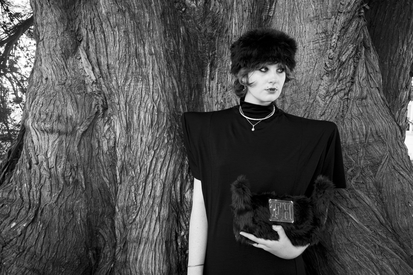 Flax Hubzzy; Fall/Winter 2026; Model Ramona Mahutte. Photo: Ethan Montañer