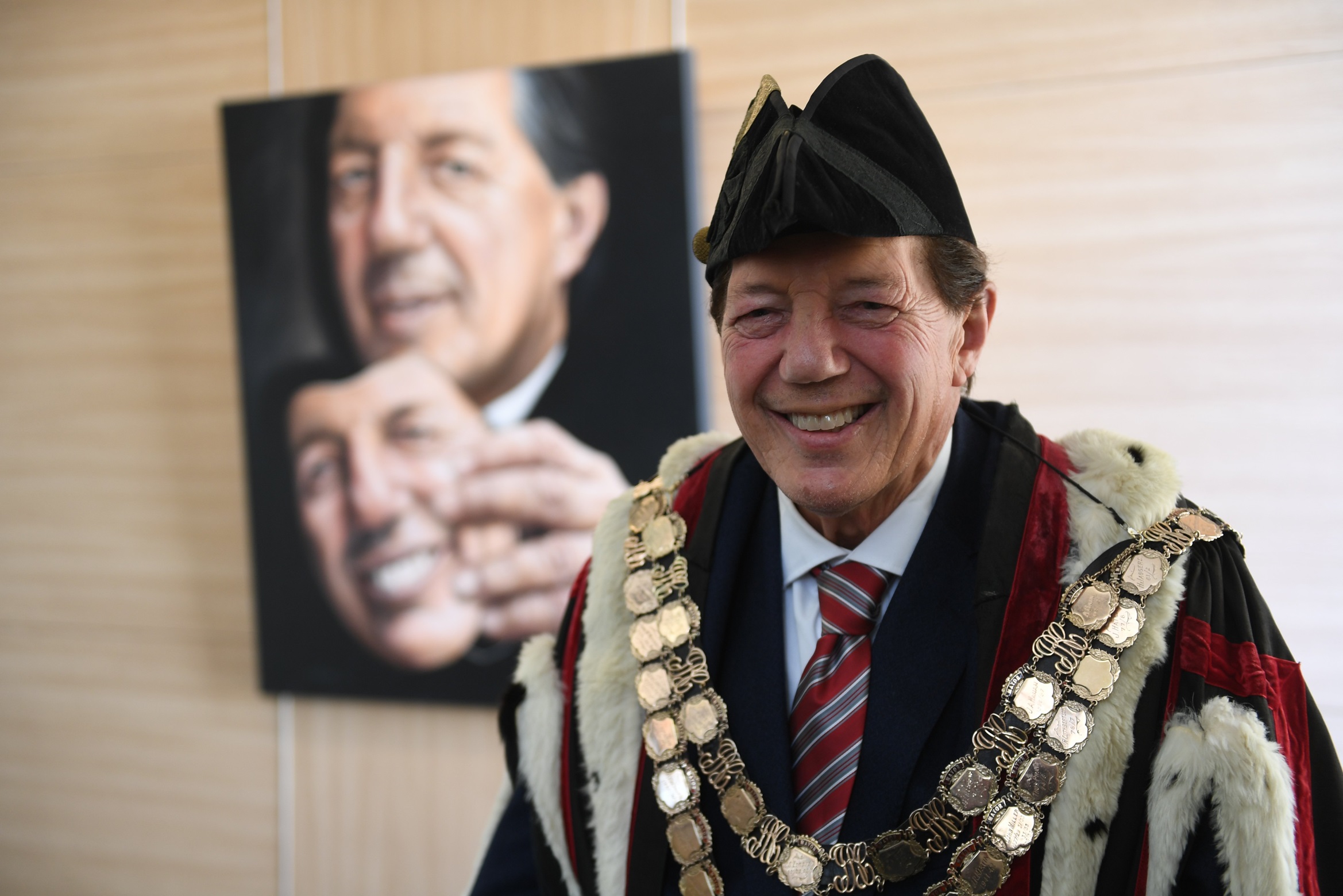 The man of many mayoralties, Sir Tim Shadbolt.

