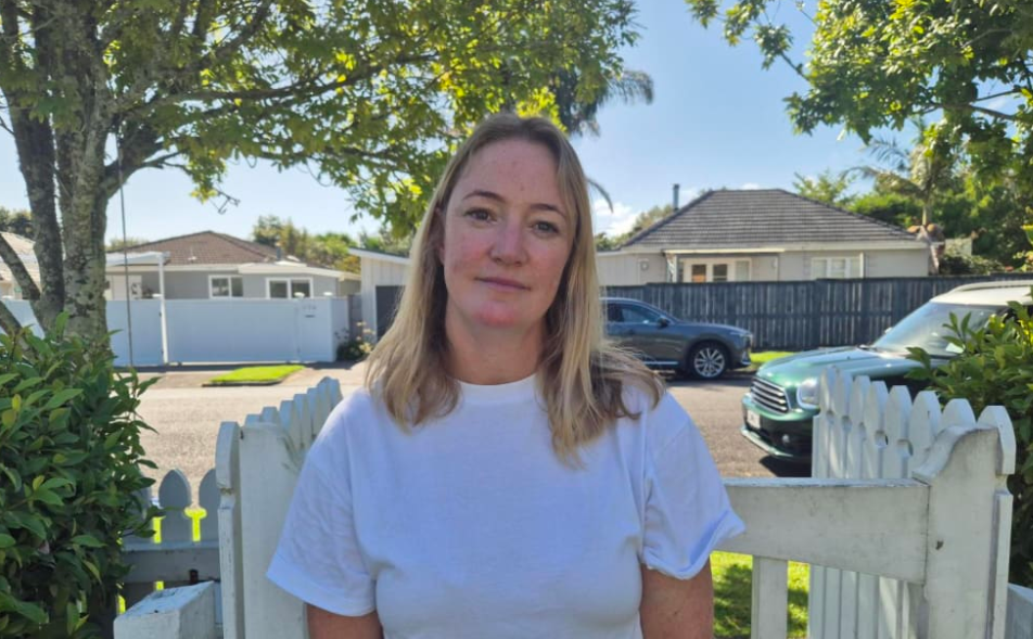 Neighbour Anna McKessar says cars and fences in the street have been damaged during earlier...