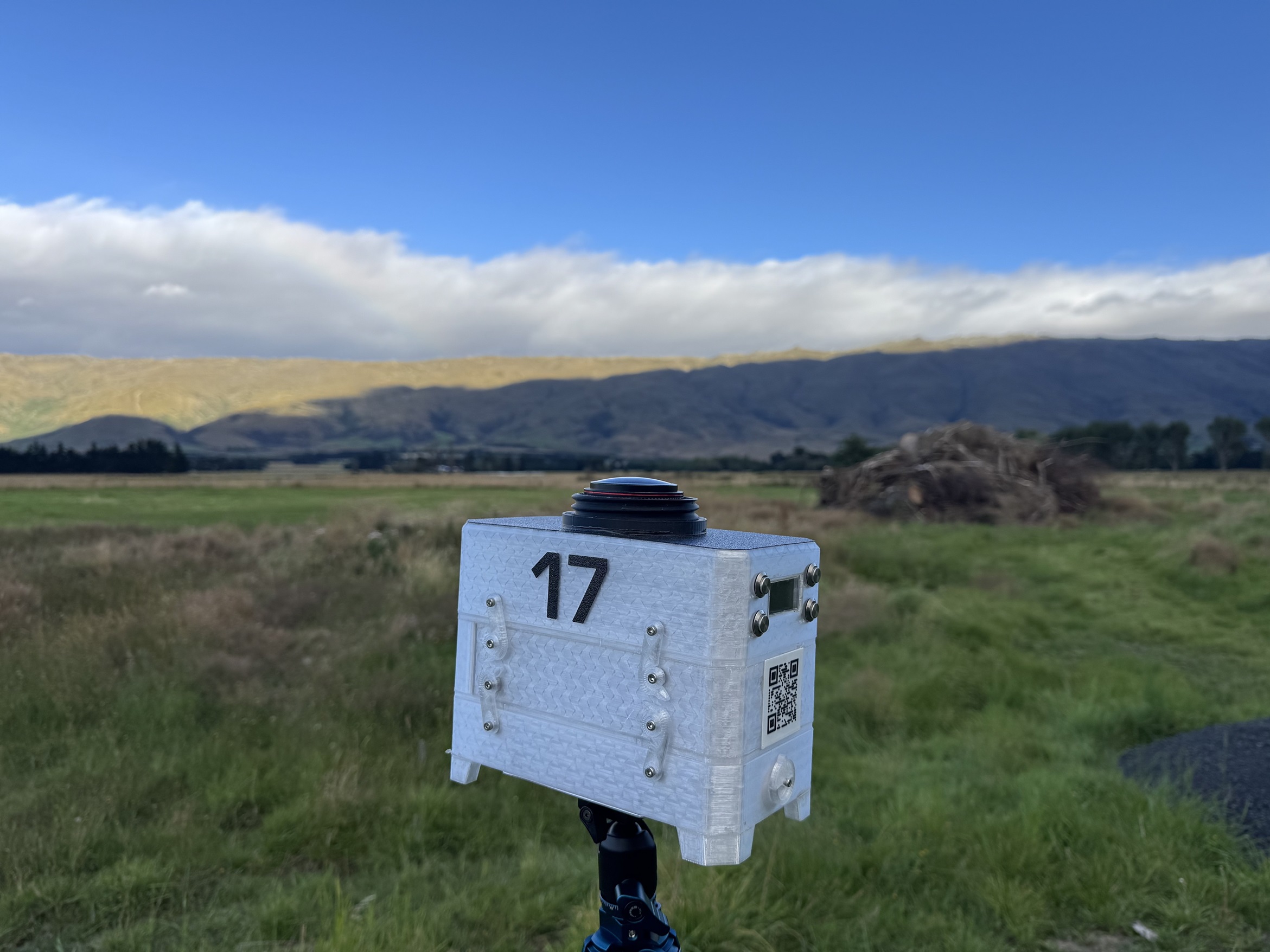 The Auroreye camera is on duty at Ian Griffin’s property at Middlemarch.