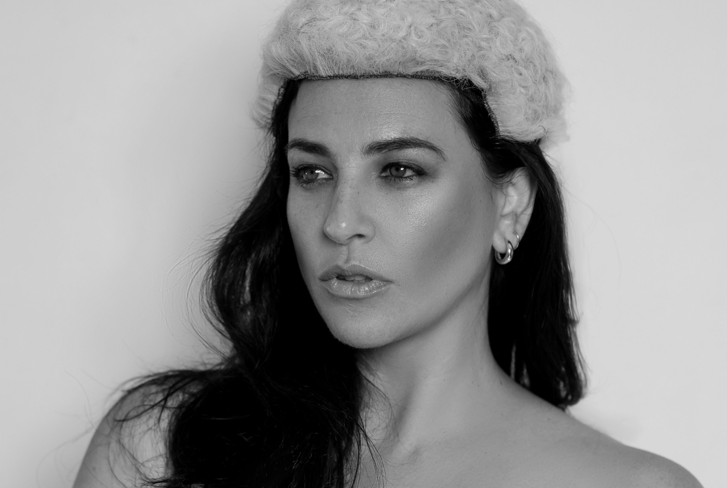 Actress Cassandra Woodhouse as Tessa in Prima Facie.