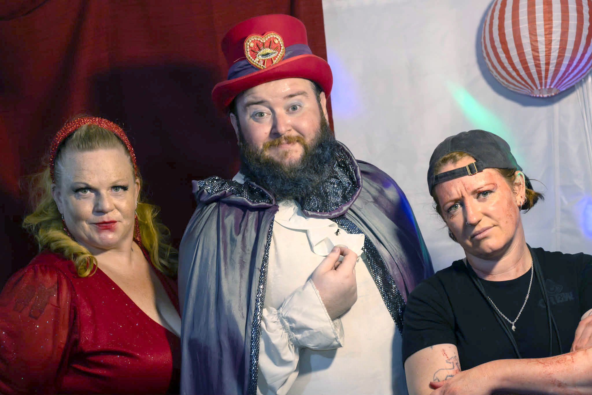 Starring in The Circus* of Lord Azure the Miraculous at this year’s Dunedin Fringe Festival are ...