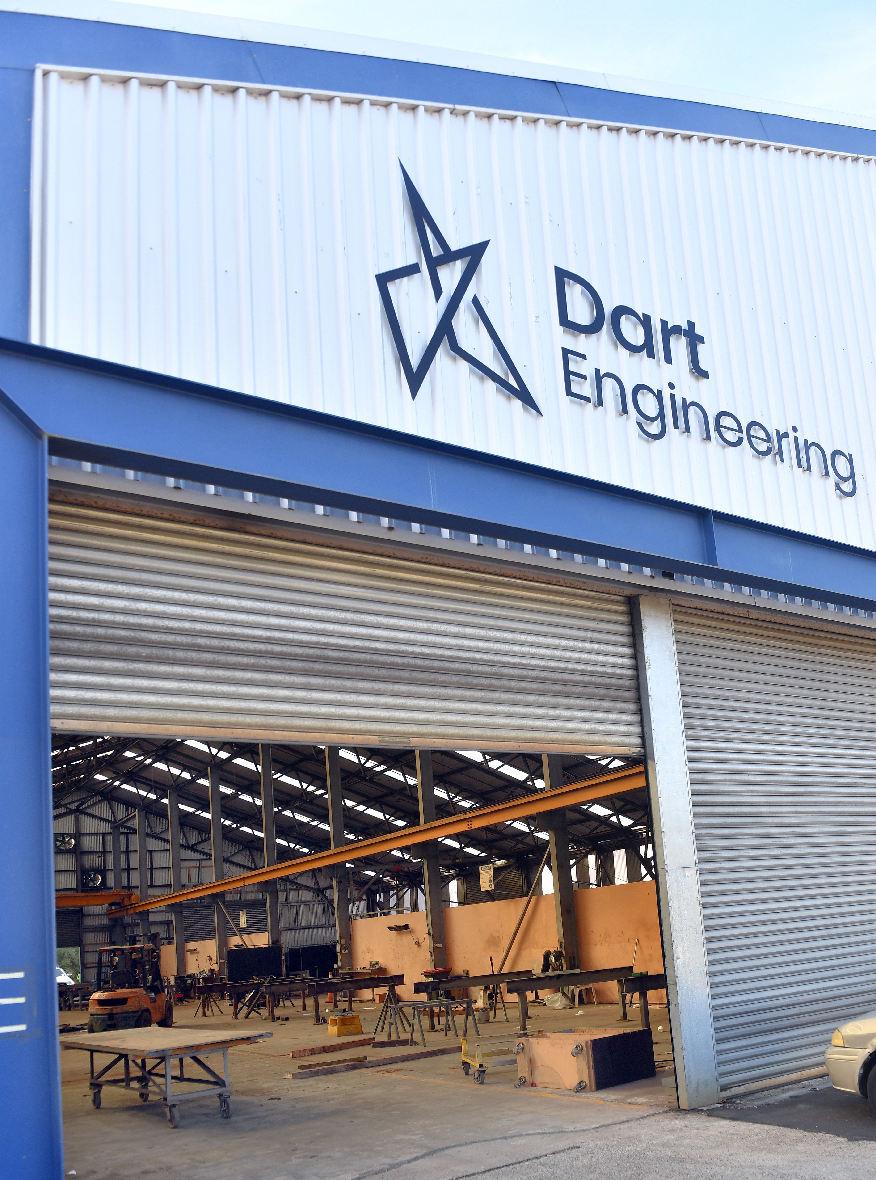 The Dart Engineering building in Kaikorai Valley Rd was mostly empty yesterday as the business...