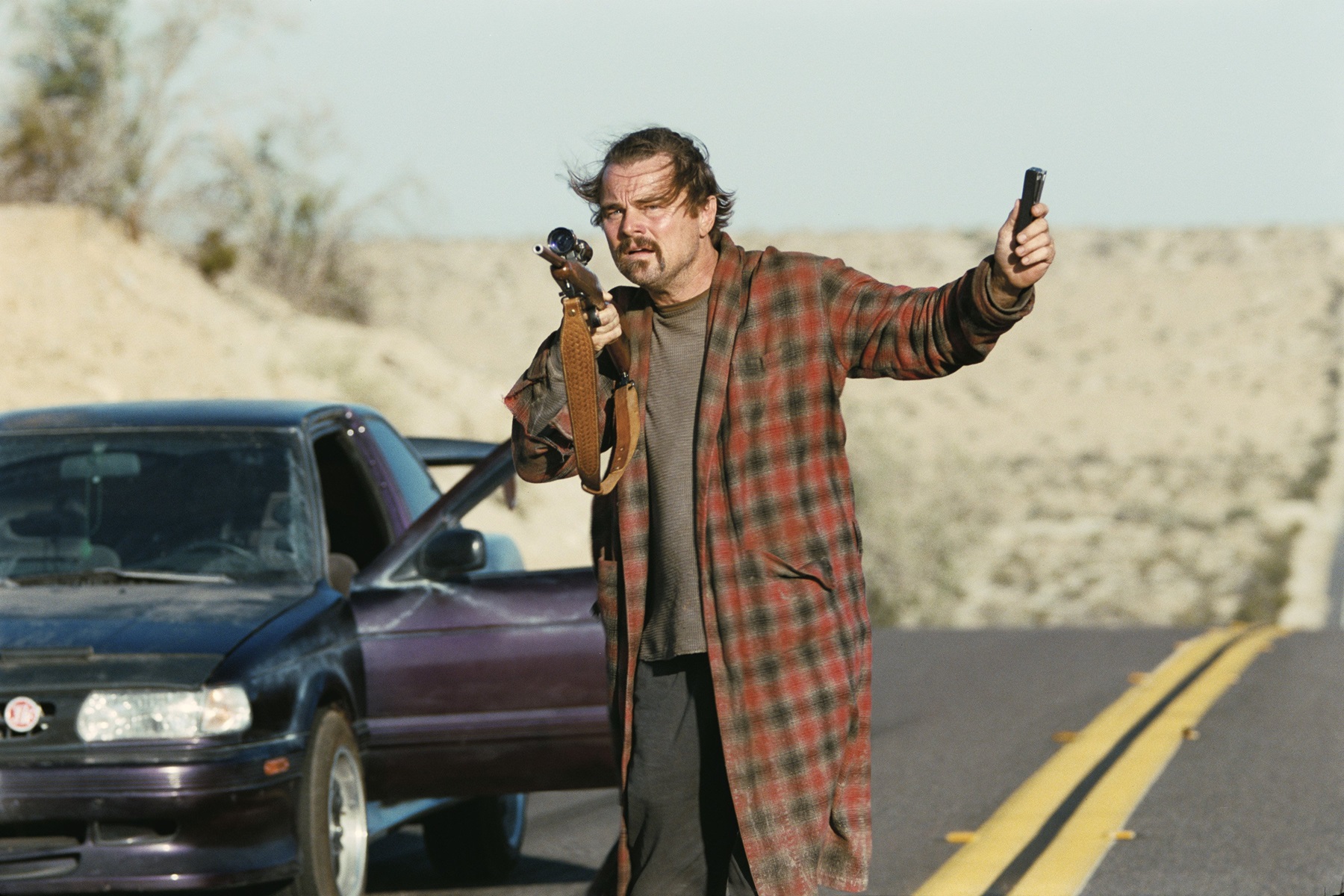 Leonardo DiCaprio in One Battle After Another. Photo: TNS