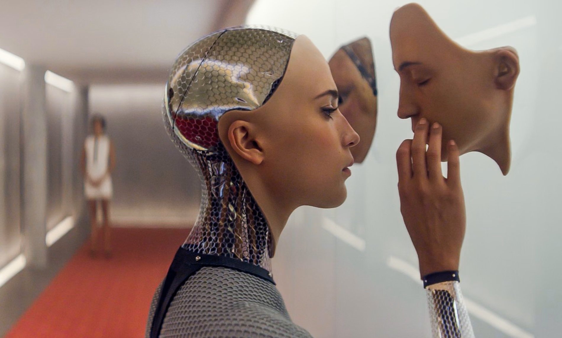 Alicia Vikander in the film Ex Machina.