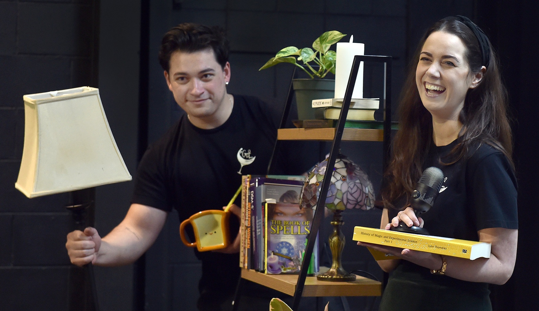 Siblings Chelsea McRae and August Gaiger are the minds behind feminist horror play Casketcase,...