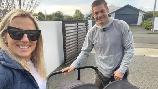 Gemma and Richie McCaw. Photo: Instagram