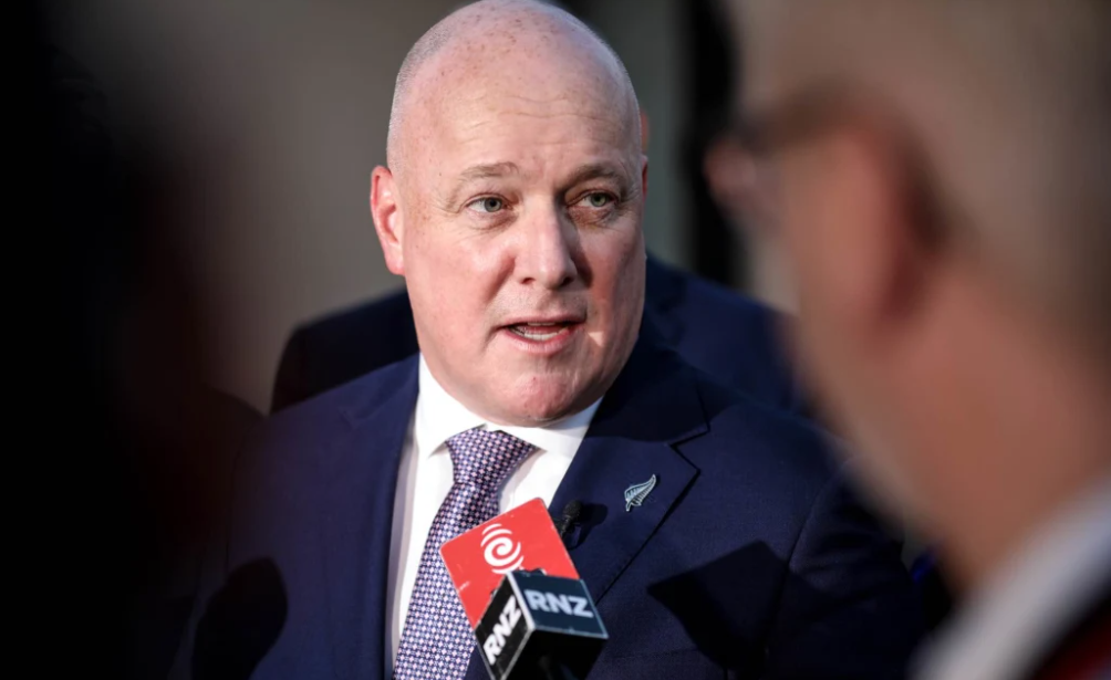 Prime Minister Christopher Luxon says his language has been consistent. Photo: RNZ