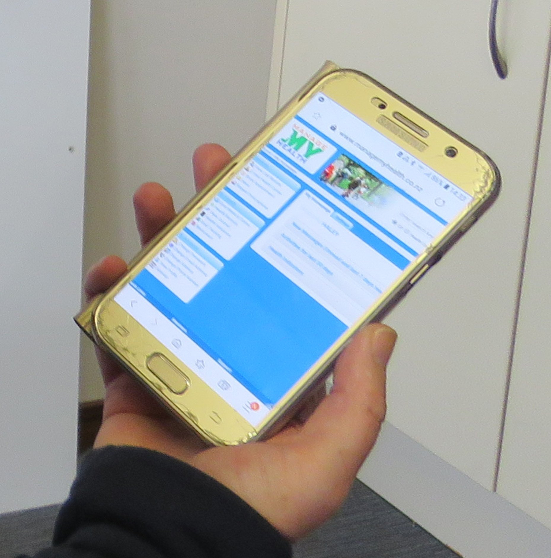 The Manage My Health app. Photo: Allied Media files