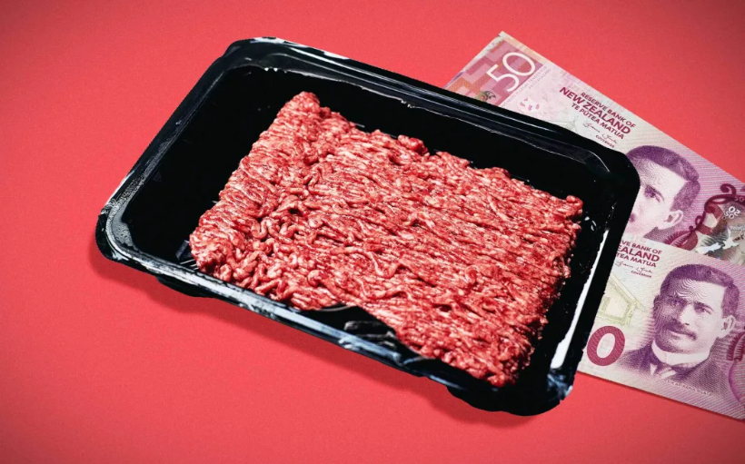 The average price of a kilogram of beef mince was now $4.60 more than the same time in 2025....